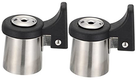 LALAFINA 2pcs Whistling Kettle Water Boiler Flute Alarm Spout Tip Stainless Steel Kettle Water Boiling Alarm System Wide Application