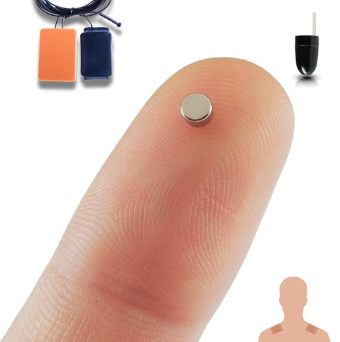 PingaOculto Oreillette Espion Ecouteur GSM Mini Invisible pour Examen Nano Caché Carte SIM Microphone Bandes Adhésives - Casque sans Fil Ecoute Distance (Oreillette Espion Nano V6 + Vip Pro UltraMini)
