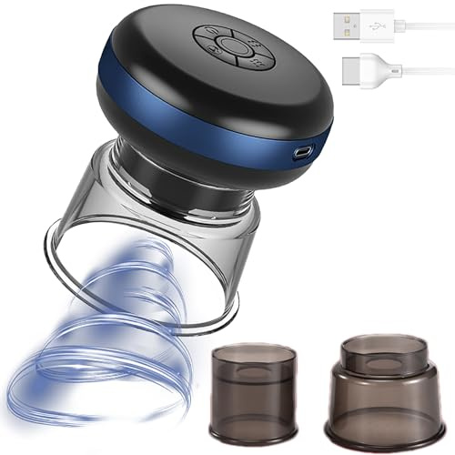 ScreaAss -60Kpa Super Brust Vakuumpumpe Elektrische Brustmassagegeräte Mit 3 Vibrationsmotor, Heizmodus Und 9 Saugmodus Nippelsauger Brustvergrößerung Sucker Pumpe Sexspielzeug Für Frauen,Rot,Set