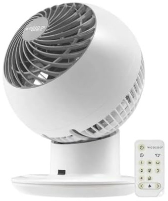 IRIS Woozoo Globe - Ventilador oscilante multidireccional de 5 velocidades [modelo 2024]