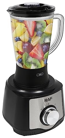 Stand Mixer Smoothie Maker Hochleistungsmixer Standmixer Blender Milchshaker Glas Ice Crusher Edelstahl 7 in 1 für Gewürze Obst Gemüse
