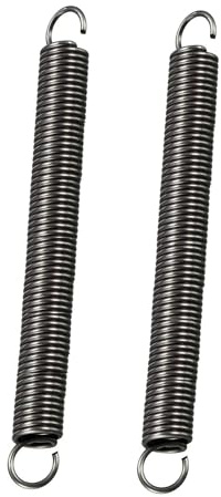 Generisch Spannfeder Zugfeder Mit Haken 150mm, Durchmesser 2mm, Außendurchmesser 12mm 2Stücke