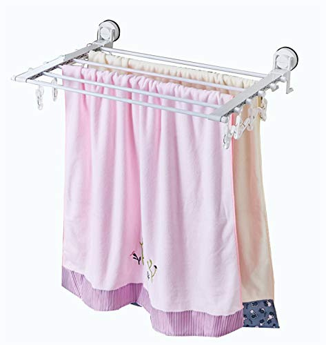 Stainless Steel Telescopic Towel Rack for Bathroom Storage Wall Mounted Collapsible Towel Rail with Polished Finish Space Saving and Multi Functional