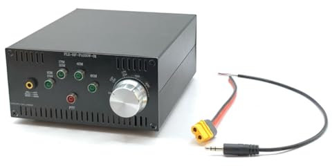 Juqoyue Power Amplifier Seamless Integration Short Power Amplifier 12‑15V 100W 2MHz to 30MHz for Icom for Industrial Use