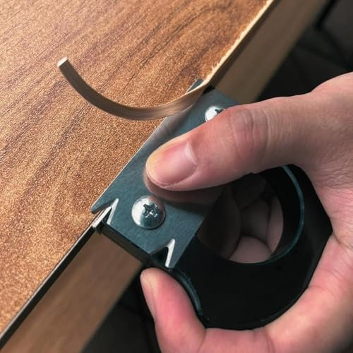 Kantenschneider Umleimer, Ergonomischer Furnierkantenschneider, Kantenumleimer Schneider, Kantenhobel Holz, Holzbearbeitung Werkzeug