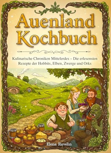 Auenland Kochbuch: Kulinarische Chroniken Mittelerdes – Die erlesensten Rezepte der Hobbits, Elben, Zwerge und Orks