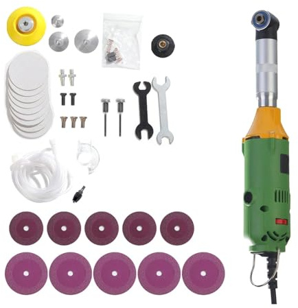 Amoladora De Motor Con Ángulo Recto 90 Grados For Joyería, Madera, Grabado Eléctrico, Pulido Moldes, Herramientas Limpieza Azulejos Cerámica Colgantes OperacióN De Alta Velocidad(Package 1)