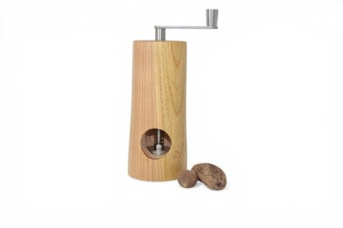 Holz Muskatmühle - Muskatnussmühle - Muskatmühle - Kirsche - Handarbeit - Gewürzmühle für Muskatnuss -Made in Austria Geschenk Geschenk-Idee Küchenhelfer Küchenaccessoire