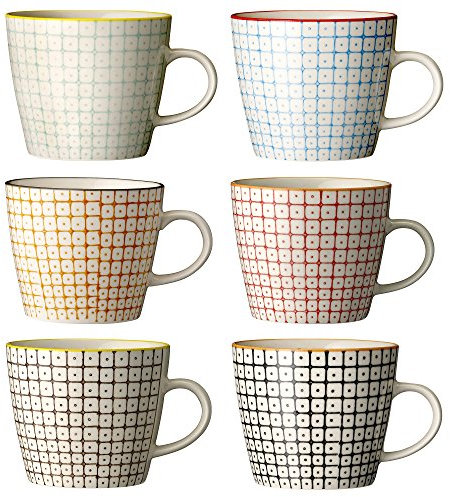 Bloomingville Tasses à café Carla, 6 pièces