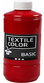 Textile Color primärröd 500 ml