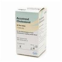 Accu-trend Plus Test Strips Cholesterol - 25 ea by Accutrend