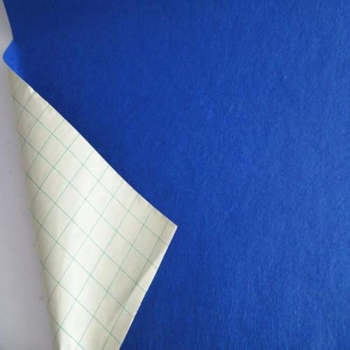 StoffBook royalblau selbstklebender Bastelfilz Stoff, Klebefilz für DIY, Nähen & Bastelprojekte, selbstklebende Beschichtung, flexible Filzstoff kreative Anwendungen, b814