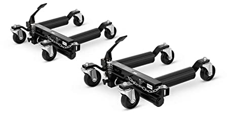 MSW Carrello Idraulico di Posizionamento Sollevatore Auto MSW-HRH-680 (680 kg/Pezzo, 380-660 mm, 2 Pezzi)