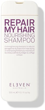 ELEVEN AUSTRALIA Repair My Hair Nourishing Shampoo – Aufbauendes Reparatur-Shampoo für geschädigtes Haar mit NAC, Quinoa & Hydrolysiertem Reisprotein, sulfatfrei & farbschonend - 300 ml