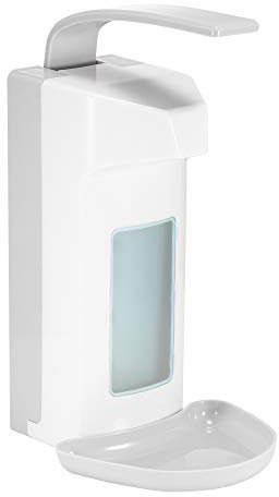 Qinni Desinfektionsmittelspender, 1000ml Hygiene Spender, Seifenshampoo-Flüssigkeitsspender an der Wand, für Hotel, Büro, Heim und Gesundheitseinrichtungen - 1 Stück