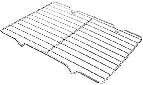Turbokey Heavy Duty Baking Rack 6.3X10.1 Stainless Steel Cooling Rack Oven Safe Fits Air Fryer/Stockpot/Instant Pot/Pressure Cooker, Rust Free Rectangle Canning Rack (6.3X10.1,25.7X16cm)
