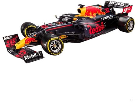 Bburago Race 18-38155 kompatibel mit Red Bull Honda RB16B, No.33, Racing Honda, Formel 1, M.Verstappen, 2021. 1:43, Fertigmodell
