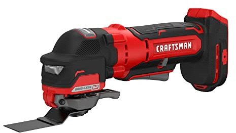 CRAFTSMAN V20 Cordless Oscillating Tool, Multi-Tool, Up to 19,000 OPM, Bare Tool Only (CMCE565B)