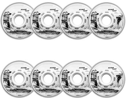 Inline Skate Rollen Inline Skate Räder Inline Ersatzräder 76A 72 mm 76 mm 80 mm Inline verschleißfeste Ersatzräder 8er Pack
