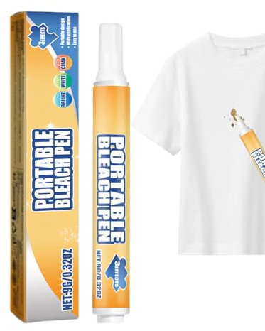 Stick smacchiatore - Smacchiatore portatile con penna Smacchiatore per vestiti, Smacchiatore da viaggio leggero Smacchiatore con penna candeggina per macchie di caffè Macchie di olio, Potere pulente v