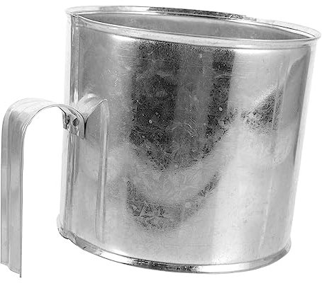 Amosfun Eisen Verpackungseimer Für Zuckerwatte Mit Verstärktem Verpackungsring Stabile Baumwollzucker-aufbewahrung Für Dessertgeschäft Und Gastronomie Breit Robustes Metallmaterial