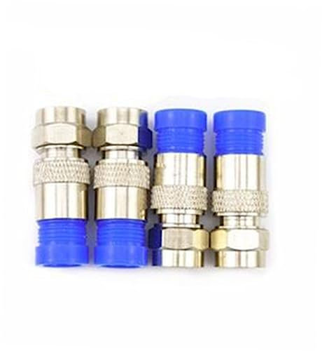 ARTIBETTER Kit De Sertissage De Câbles Coaxiaux 10 Connecteurs F Pour Rg6 Et Rg59