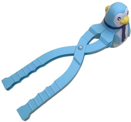 Pinguin-Schneeball-Maker, Kinder-Schneeball-Maker - Pinguin-Cartoon-Schneeballformen - Bunte Schneeball-Clips, niedlicher Schneeball-Former für die Herstellung von Schneebällen, Spiele im Freien