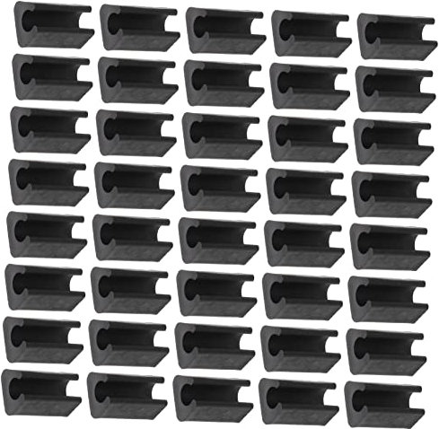 Lurrose 100piezas Tapetes para Mesas y Sillas De Rejilla Protectora Deslizadores De Alambre para Fregadero De Cocina Protectores De Suelo De Plástico para Sillas Interiores