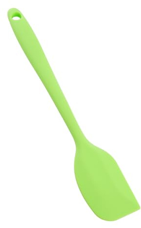 Hztyyier Spatola in Silicone, Silicone Alimentare, Utensili da Ad Alta Resistenza Al Calore per Cuocere Al Forno e Cucinare (GREEN)