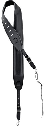 Ortega Guitars Banjogurt verstellbar - gepolstert, Echtleder Schwarz | OBJSDLX-BK