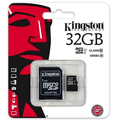 64GB Micro SD SDXC Class 10 UHS 1 Card with Adapter for GoPro Hero 3 Silver Edition