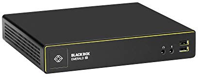 Black Box Network Services EMD4000R 4k Displayport Kvm-over-ip Extender Receiver - Single-head V-usb 2.0 Audio Vi