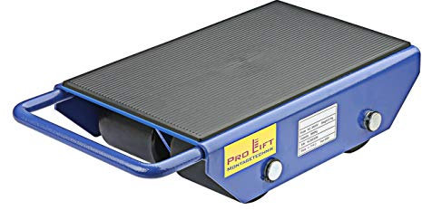 Pro-Lift-Werkzeuge 3t Panzerrollen Transportfahrwerk starr Schwerlastroller 3000kg Maschinentransport Industrieroller Schwerlastfahrwerk 3 tonnen