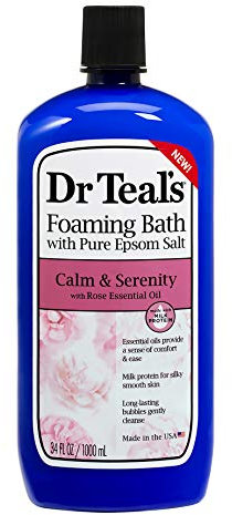 Dr Teal's Milk & Rose Bubble Bath 100ml