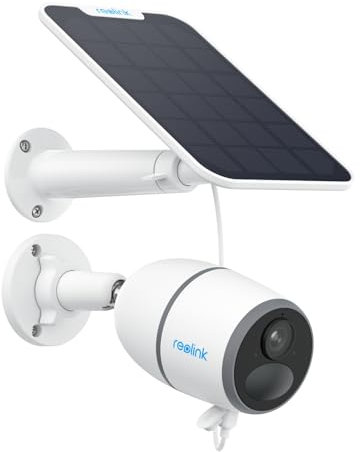 Reolink 4G LTE Security Camera Outdoor Wireless, Go Plus+Solar Panel, No Wifi Camera with Person/Vehicle/Animal Detection, 2-Way Audio, Battery Operated Security Camera, 2K Night Vision, Waterproof