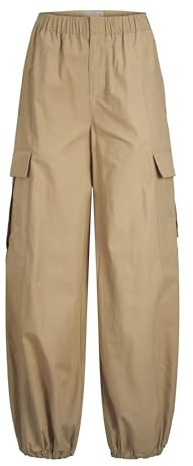 JACK & JONES Dam Jjxx Jxyoko Cosy Cargo Hw Pant Noos chinobyxor, Rökelse, M
