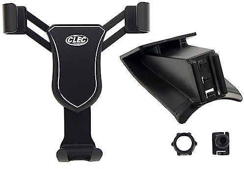 HIGH FLYING für V-Klasse 2015-2023 Handyhalterung Handyhalter Auto Lüftung KFZ Halterung, Nur für den vertikalen Gebrauch (Schwarz)
