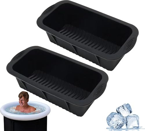 Extra Large Ice Block Mold, Reusable Big Trays | 4.7lb Reusable Big Trays, Ice Bricks Mold, Extra Large Ice Molds for Ice Bath