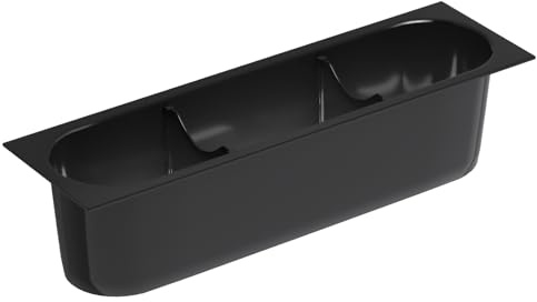 16 in. x 5.5 in. Plastic Bottle Holder for Ice Bins. Holds 3 Bottles