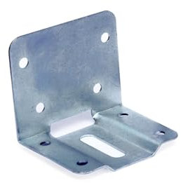 Attaccaglie regolabili per fissaggio pensili su barra - 45 x 47 mm. - 2 pz.