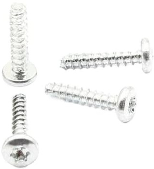 M4 M5 M6*8/13,5/16/18mm Verzinkter Stahl Sechs Lappen Torx Halbrundschraube Runde selbstschneidende Schraube 100 Stück, 100 Stück, M4x18mm