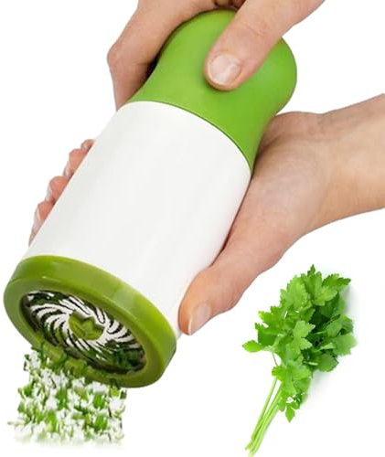 Picadora de cilantro,Cortador de Hierbas Molinillo de Cilantro | Molinillo de especias a base de hierbas, molinillo de especias, triturador de perejil, picador, ajo, cilantro, molinillo de
