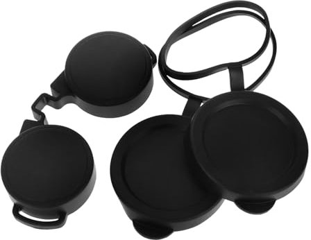 ERINGOGO 3 Pièces Cache-Objectif Caoutchouc Lot de Protections Étanches Bouchons Robustes Anti-poussière pour Lentilles De Télescope Et Instruments D’Observation