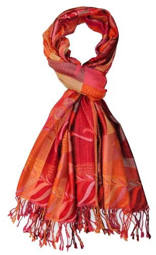 Lorenzo Cana Herrenschal Schaltuch Wollschal Schal jacquard gewebt 50% Wolle vom Merino Lamm 50% Seide Mehrfarbig Naturfasern 7868411