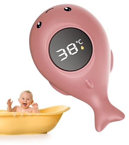Termómetro De Agua Para Bañera Del Bebé,Termómetro Digital LED Para Bañera Con Sensor | Flotante Con Sensor Preciso Y Alertas De 3 Colores Para Control De Temperatura