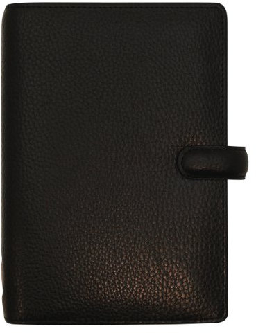 Filofax Finsbury Personal Terminplaner Leder 13,5 cm black