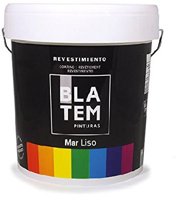 MAR LISO REVESTIMIENTO FACHADAS ANTIMOHO ACRILICA BLANCO 4 L.