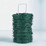 Alambre de espino plastificado alambre Ø exterior 2,00 mm – Ø interior 1,60 mm (250 m – kg/rot. 14)
