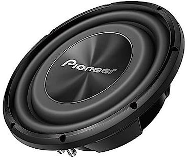 Pioneer TS-A3000LS4 Passiv Subwoofer, leistungsstarker Subwoofer mit 1500 W Maximalleistung, 30 cm, 90mm Einbautiefe, IMPP Membran, Kontinuierliche Ausgangsleistung 400 W, schwarz