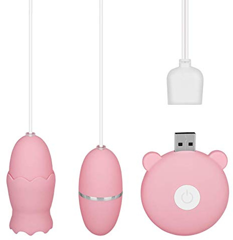 EIS Niedliches Doppel-Bullet | 10 Vibrationsprogramme für Damen | 5,9 cm | Wiederaufladbar mit Silikon und Kabelfernbedienung | Erotik | Sex Toys | Mehrere Vibrationsprogramme | Mit App-Steuerung